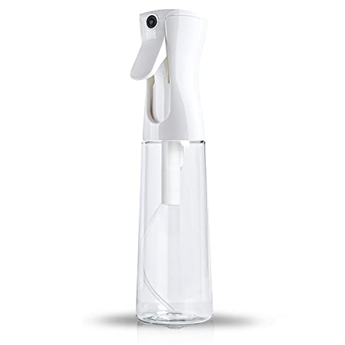 Continuous Hair Plant Mister Spray Bottle Fine Empty Small Mist Spray Bottles Mist Sprayer Water Alcohol Cleaning Clear Spray Mist Bottle for Curly Hair Styling Products,Plants,Barber Accessories