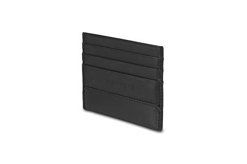 Moleskine - Porta Tessere Classic in Pelle, Porta Documenti con 3 Scomparti  per Carte di Credito, Dimensioni 10.5 x 2.6 x 14 cm, Colore Nero :  Amazon.it: Valigeria