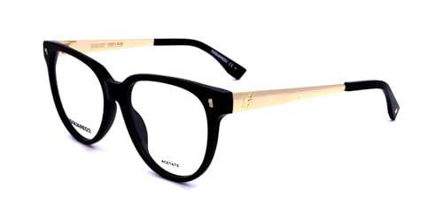 DSquared Lunettes de soleil, 2 m²/16 noir doré, 40