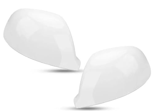 Coque de rétroviseur blanc brillant pour VW T5 T6 et Amarok 2010-2020