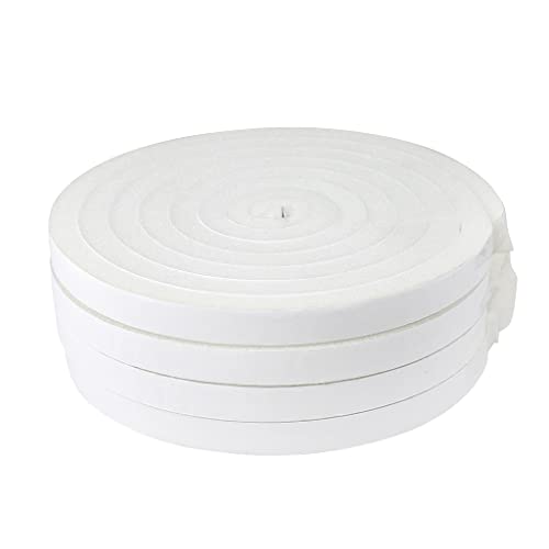 COGEX - Türschlösser und Isolierung - Wetterschutz - Dichtband Tür/Fensterdichtung - Schaumstoffdichtung selbstklebend - Tür- und Fensterdichtung - 12mm x 8m (10mm)