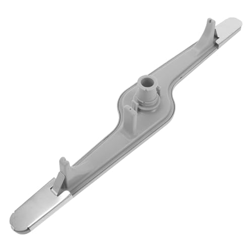 Lurrose Brazo Rociador Inferior para Lavavajillas Abs Gris Claro, Accesorio de Repuesto Duradero y Ligero, Pieza Compatible para Limpieza en Lavavajillas Domésticos