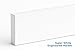 Threshold.shop Bathroom Vanity Sink Backsplash/Sidesplash (Super White Engineered Marble, 4