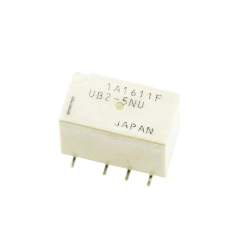 Relais UB2-5NU DC5V 8 broches pour circuits imprimés - Lot de 10 pièces
