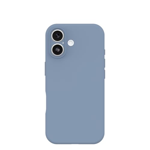 Image of OtterBox iPhone 17 Figura Series Case - Polus Blue - Aesthetic, Silicone Phone Cases, Protective Minimalist Design, MagSafe iPhone Case with Camera Protection