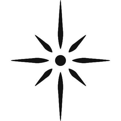 Inkbox Temporary Tattoos, Semi-Permanent Tattoo, One Premium Easy Long Lasting, Water-Resistant Temp Tattoo With For Now Ink - Lasts 1-2 Weeks, Tribal Star Tattoo, Stellar, 1 X 1 In #TOP2