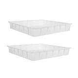 Garozation 2 Moldes Para Hacer Adoquines De HormigóN 12.99X12.99X1.96In Moldes De Pavimento De JardíN Para Patio Y DecoracióN Exterior