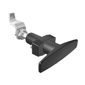 Southco E3-31-15 Vise Action Compression Latch, Large Size, T-Handle, Zinc Alloy, Powder Coat, Black