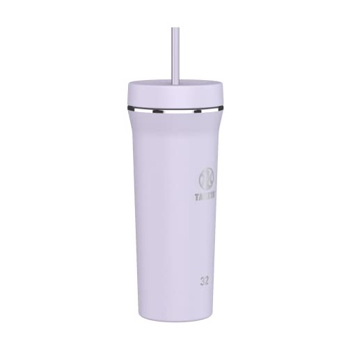Image of Takeya 32 oz Stainless Steel Insulated Tumbler with Straw Lid, Premium Quality, Sweatproof