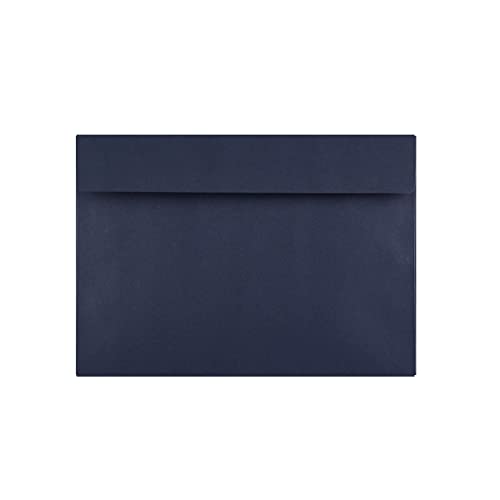 C5 Coloured Envelopes for A5 Greeting Cards Wedding Invitations & Crafts (162x229mm) Pack of 40 (Navy Blue Peel & Seal)