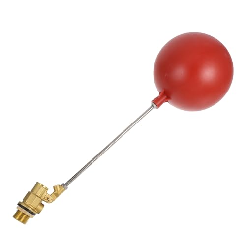 Genérico Válvula de Flotador para Tanque de Agua de Plástico Válvula de Control de Nivel Bola Flotante de 4 Puntos Control Preciso para de Agua y Depósitos Sistema Anticorrosión y