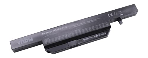 vhbw Li-Ion Akku 4400mAh (11.1V) schwarz kompatibel mit Laptop, Notebook Schenker XMG A504, AMG A506, XMG M504, XMG M505