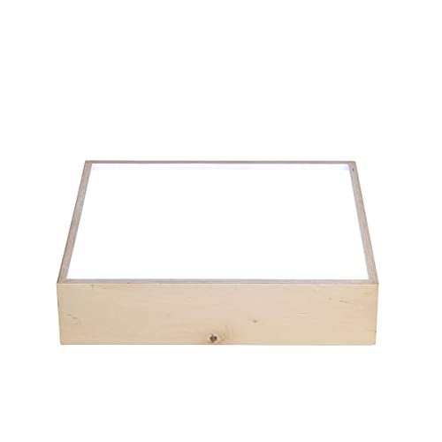 Caja de luz Montessori RGB Rítmica madera natural 30 x 30 cms, GARANTIA DE POR VIDA. CERTIFICADO CE máxima calidad,...