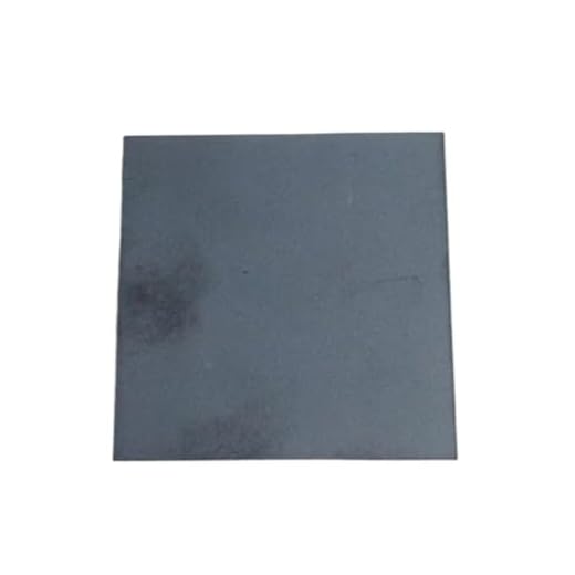 Hexagon/Square Boron Carbide Ceramic Chip 10/8/3mm, Ultra Thin Boron Ceramic Plates for Automotive 1pc(50x50x4mm)