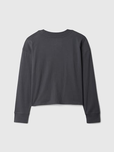 GAP Girls' Long Sleeve Elevated Graphic2