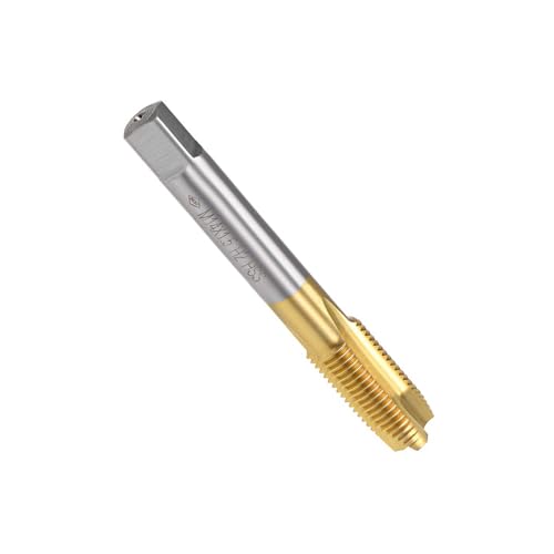Taraudage M14 pas 1.5 taraud HSS titane pour réparer un filetage usé ou foiré