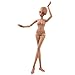 Proudoll 1/3 BJD Doll Body - Hand-Painted Red Eyed Witch Tan Skin Tone with 20 Moveable Joints, Changeable Red Glass Eyes for BJD Collectors