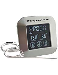 In-Oven In-BBQ Grill and Smoker Digital Meat Thermometer-Kitchen Timer-Instant Read Meat Thermometer With Oven Probe-Touchscreen Kitchen Cooking Thermometer- Perfect for In-Oven Roasts and Meat Smoker