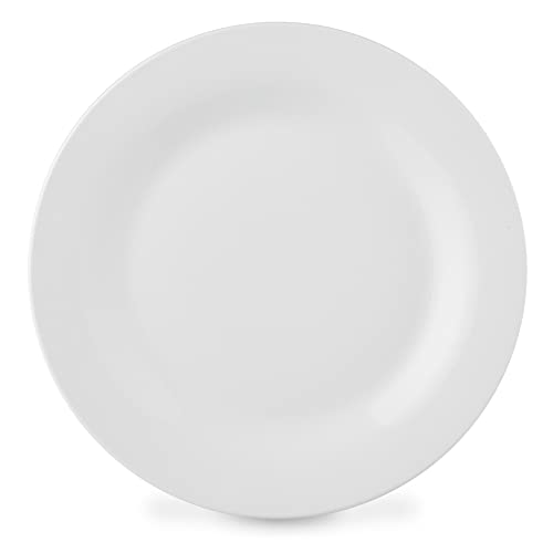 Arctic White Dinner Set / 12 Piece Dinnerware Set / 4X Dinner Plates, 4X Side Plates, 4X Bowls/White Tableware, Microwave/Dishwasher Safe - Image 4