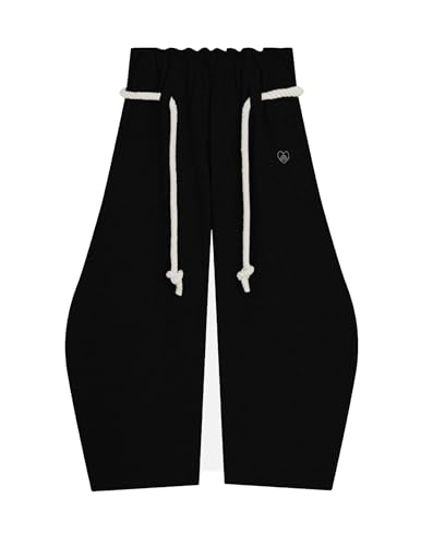 Image of Aelfric Eden Super Baggy Barrel Sweatpants Wide Leg Pants for Women Men Casual Elastic Waist Unisex Lantern Trouser Pants