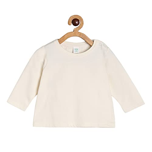 Image of miniklub Baby Round Neck Short Sleeve Knitted Cotton Pinny Set, Pack of 2 (Multi Color)