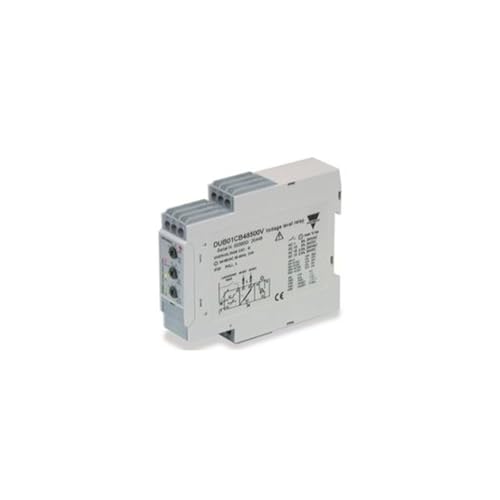 CARLO GAVAZZI DUB01CB23500V 1 SPDT RELAY OUTPUT, 115-230V VOLT.LEVEL RLY, 1-PHASE TRUE RMS MONITORING RELAY, 22.5X83.5X99.5MM HOUSING, DIN-RAIL MOUNTING, IP20, MEASURING RANGE 2 TO 500V AC/DC, OVER OR