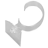 LIFKOME Soporte de Exhibición para Relojes y Pulseras de Acrílico Transparente Tipo Círculo C, Resistente al Desgaste, Adecuado para Hogar y Tienda