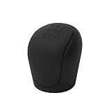 Car Gear Shift Cover for Benz SLK (R172) Roadster 2011 2012 2013 2014 2015,Anti-Slip Automotive Interior Gear Shifter Knob Guard, Car Interior Accessories,A/Black