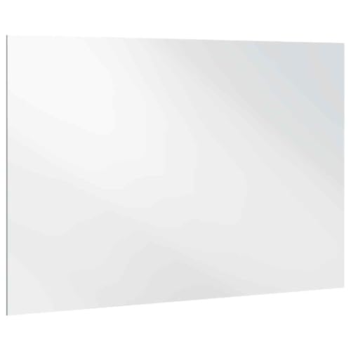 Miroir mural d'angle droit 60x40cm incassable facile à monter
