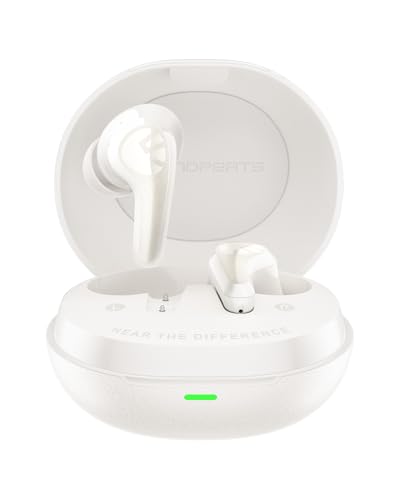 SOUNDPEATS C30 Adaptive Hybrid Active Noise Cancelling Wireless Earbuds BT 6.0 Headphones with LDAC Hi-Res Audio 6-Mic Windproof ENC Earphones for Clear Call 52H IP54 APP Control (yellow)