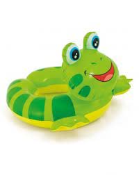 Image of Glan Swimming Ring Adult /Kids Inflatable Pool Float Tube Circle Water Toys Air Mattress Pool Swim Tube (Multi Color) (Animal Swimming Ring 3)