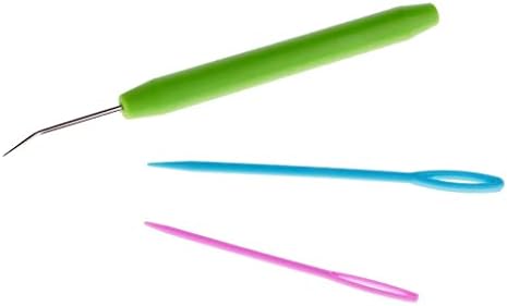 IEUDNS Handle Knitting Loom Hook + 2 Pieces - 4
