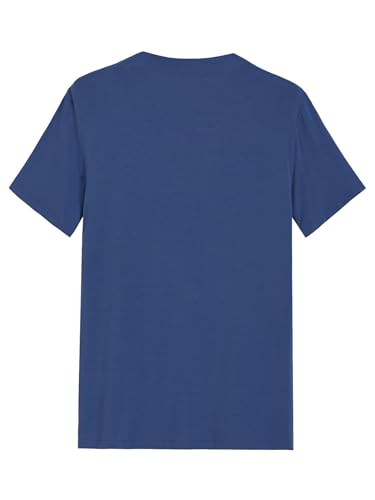 Image of Latuza Men's Viscose Pajama Top Button Up Sleep Shirt