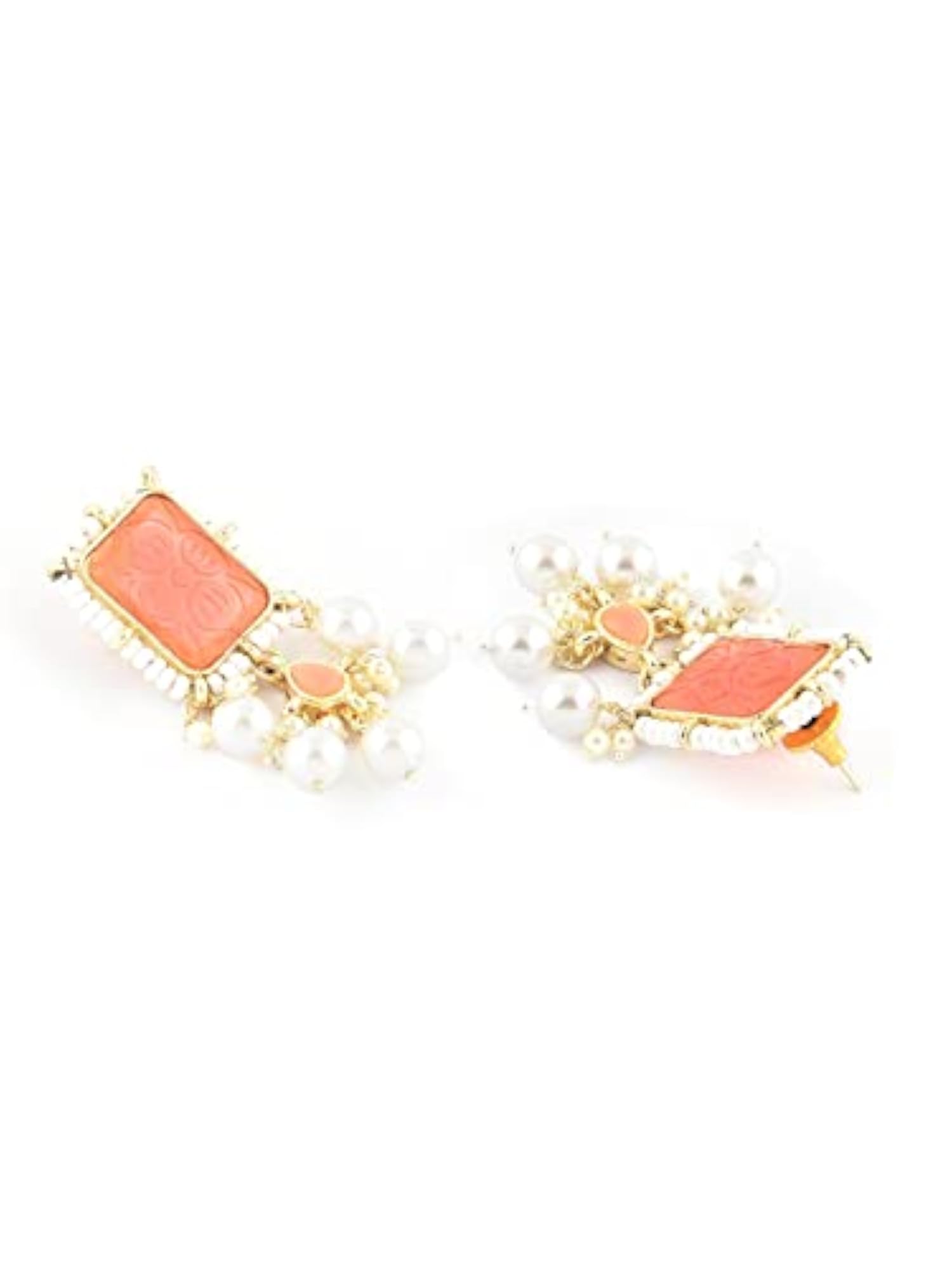 Women's Stones & Necklace Earring Ring & Maangtikka Set