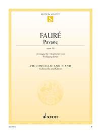 Pavane: op. 50. cello and piano.      Sheet music – January 1, 2000