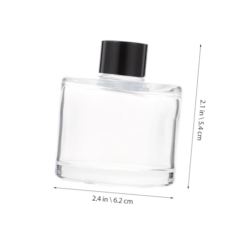 Frasco difusor de fragancia KESYOO 50ml con 10 varillas negras de 16cm miniatura 2