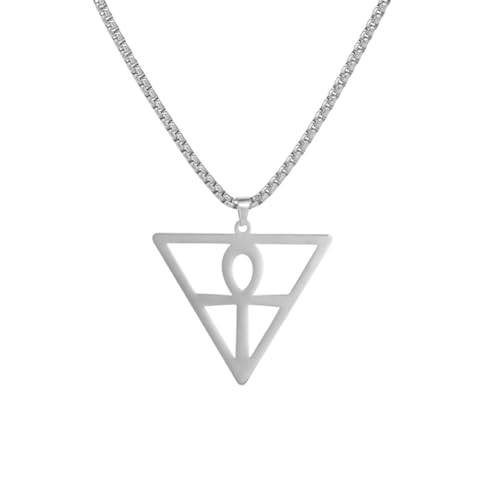 Collier en acier inoxydable signe des colliers de croisement pour sublimer vos tenues d'été