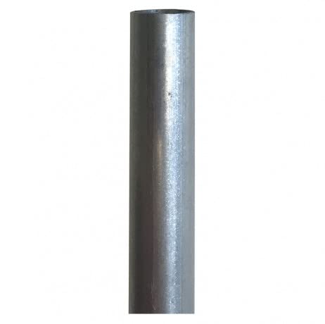 Tubes Acier galvanisé à la Coupe - Long 2.50 m, Diamètre 32 mm, Lot de 4