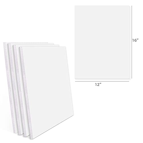 Golden State Art, Pack of 10, 1/8" Thick, 12x16 White Foam Boards (12x16, White) - Image 2
