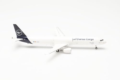 Avión de colección Lufthansa Cargo Airbus A321P2F Herpa escala 1/200 para decoración de despachos