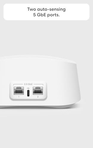 Image of Amazon eero 7 (2-pack) with Amazon eero Signal 4G LTE cellular backup for eero systems