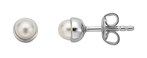 Par De Argola Cruz Aço Inoxidável Masculino Feminino (Prata)