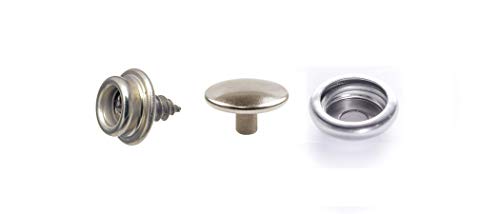 Snap Cap & Socket, All Stainless Steel w/ 5/8