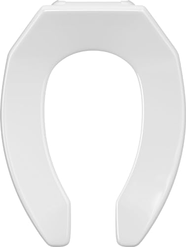 PROFLO PFTSCOFE2000 Elongated Open-Front Toilet Seat - White