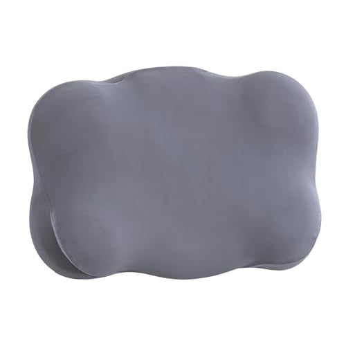 Generisch Almohada de espuma viscoelástica de espuma viscoelástica | Cojín de viaje ergonómico y transpirable | Cojín ajustable para cama de lectura para camping, oficina y cuidado del paciente