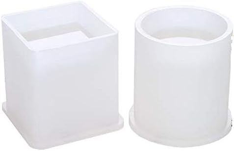 シリコンモールド レジン型 即納特典付き uvレジン 2点セット 円柱 琥珀糖 角柱 小物入れ シリコンモールド レジン型 即納特典付き uvレジン 2点セット 円柱 琥珀糖 角柱 小物入れ