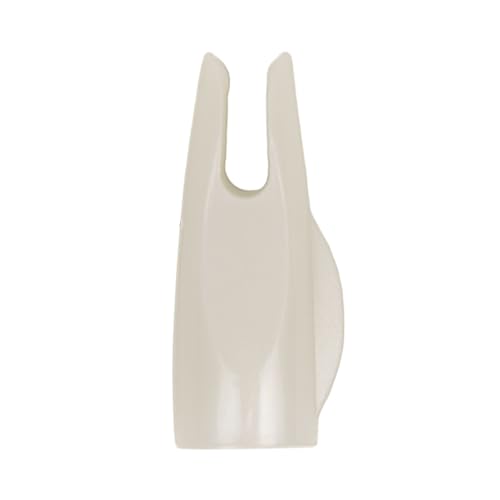 Bohning Classic Nock, Traditional Swedged, 11/32, Pearl, 12PK