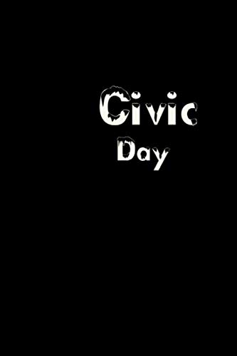 Civic Day notebook journal: Beautiful and,awesome notebook journal