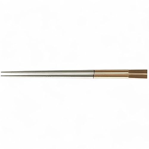 J-kitchens 箸 ( お箸 はし )PBT 22.5cm両天削丸 金/銀 日本製 食洗器対応