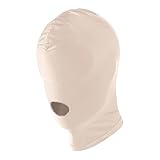 FakeFace BDSM Maske Fetisch Gesichtsmaske Augenmaske Bondage Erotische Sex Maske SM Elastikmasken Sex Stretchstoff Bondage Sklaven Sexspielzeug Maske für Paare Frauen Männer